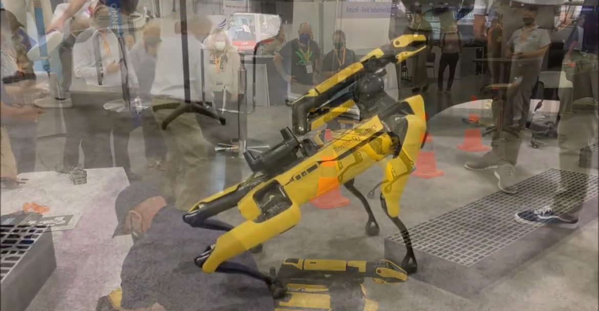 XPONENTIAL 2021 – ATLANTA, GA – BOSTON ROBOTICS ROBOT DOG